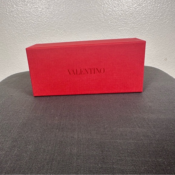 Valentino Black and Red Glasses Case - Picture 3 of 5